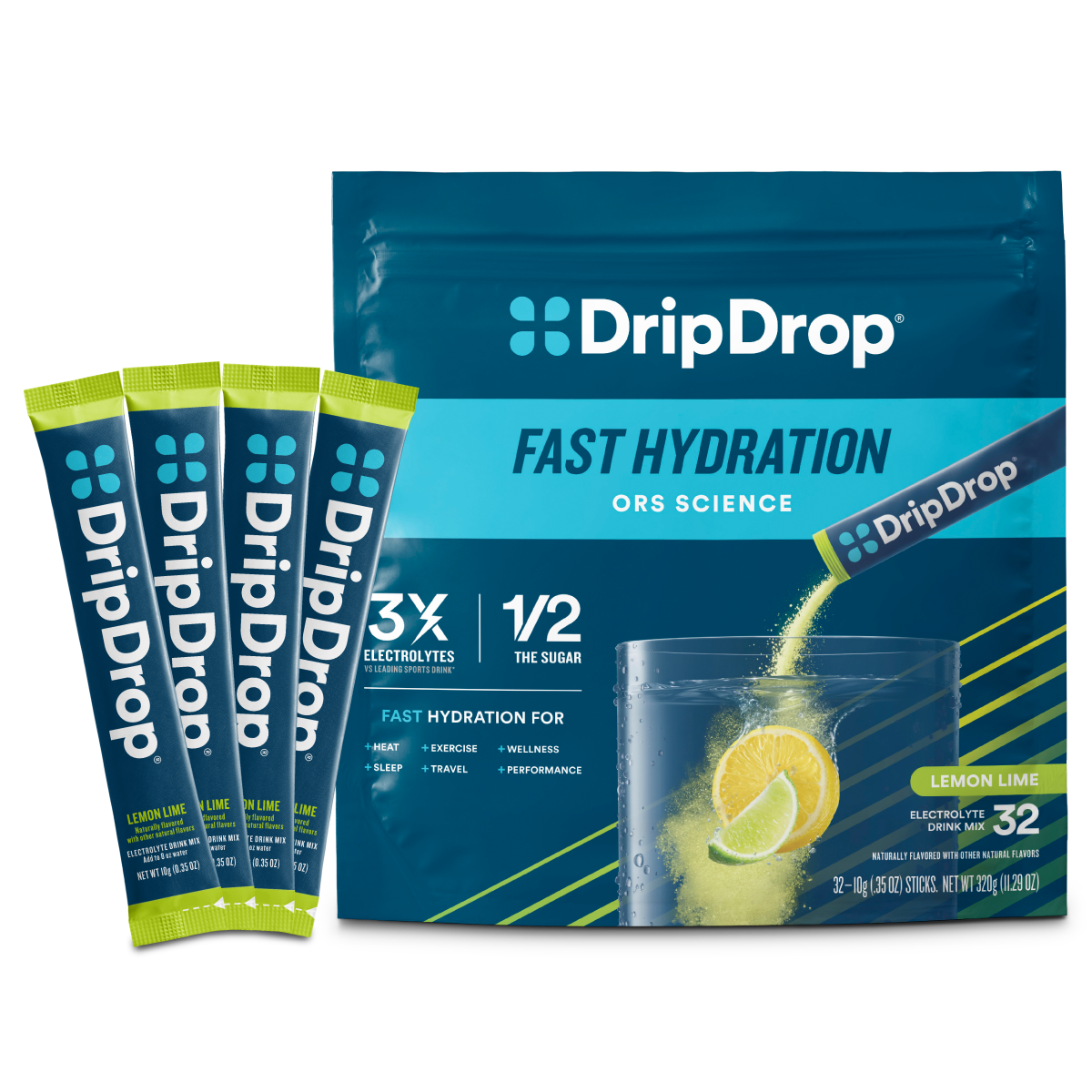 dripdrop-lemon-lime-electrolyte-powder-8-oz-sticks-32-count-o9 Lemon_Lime_-_32ct_-_Transparent.png
