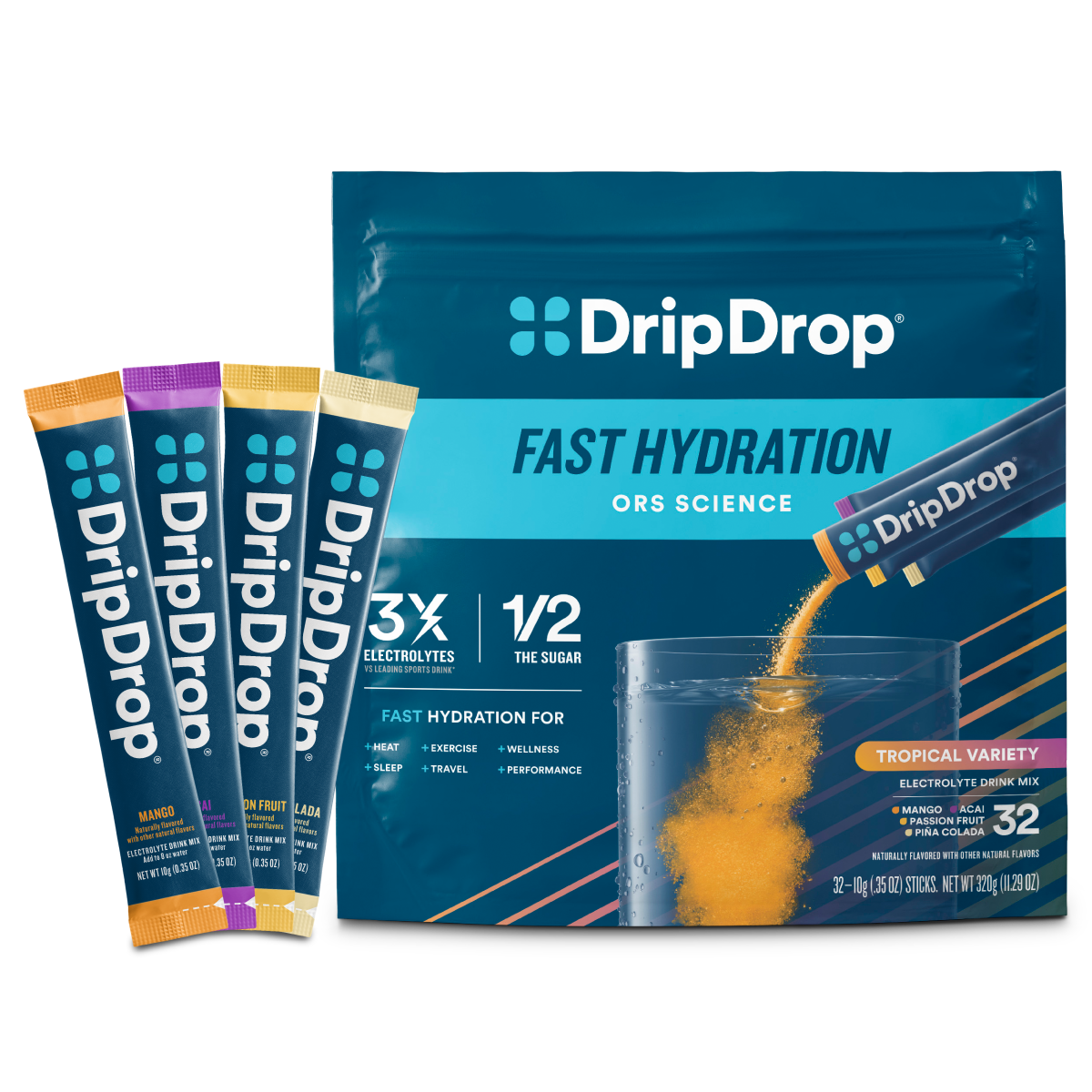 dripdrop-tropical-variety-pack-electrolyte-powder-8-oz-sticks-32-count-y9 Tropical_Variety_-_32ct_-_Transparent.png