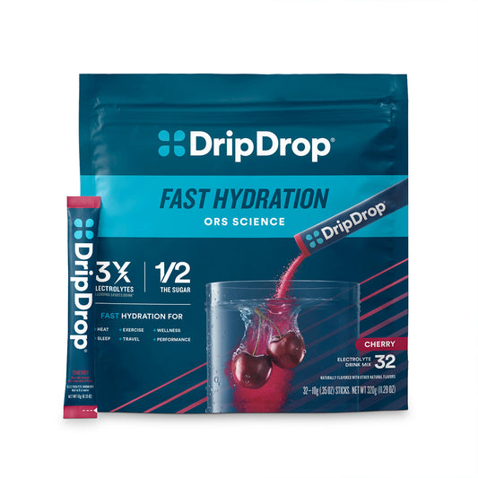 dripdrop-cherry-electrolyte-powder-8-oz-sticks-32-count-r6 eComm-OG-PDP_Hero_Cherry_1200x1200_2026_vFINAL.jpg